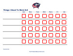 nhl behavior chart